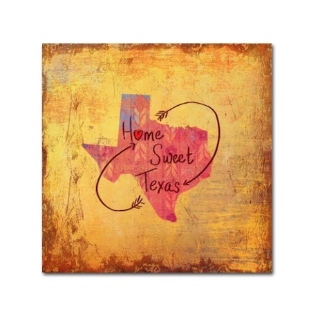 Art Licensing Studio 'Sweet Texas' Canvas Art,24x24